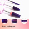 Nail Drill Bits, CORFULRA 5 in 1 Nail Drill Bit