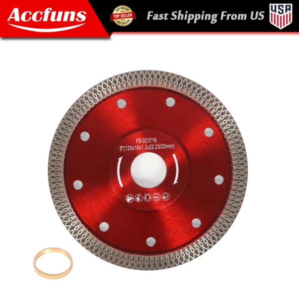 munirater Red Cutting Diamond Saw Blade For Porcelain tile Granite