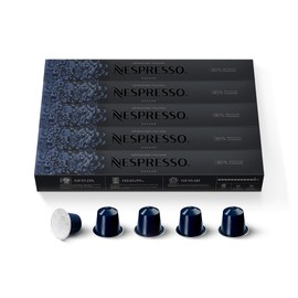 Nespresso Capsules Original Line, Kazaar, Dark Roast Coffee, 50 Count Coffee Pods