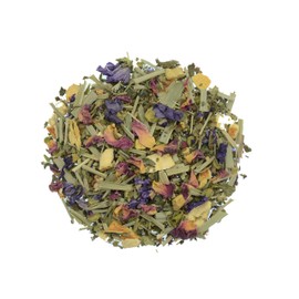 Basischer Kräutertee Lose 100g, Kräuter Tee Mischung mit Brennnessel Zitronengras Minze, Basentee Wellness-Tee, TeaClub Herbal Tea Mint Heaven