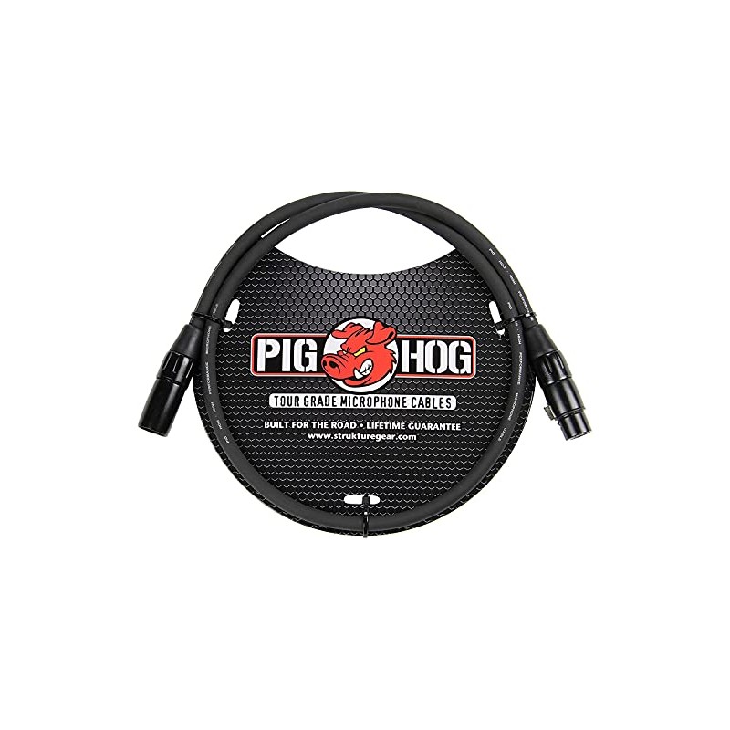 Pig Hog PHM3 High Performance 8mm XLR Microphone Cable, 3