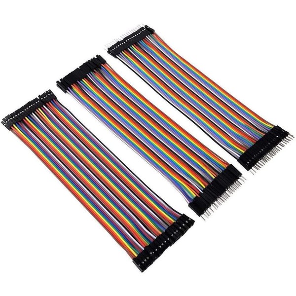 Eiechip Dupont Jumper Wires 120pins 7.9in Dupont Wire kit Breadboard