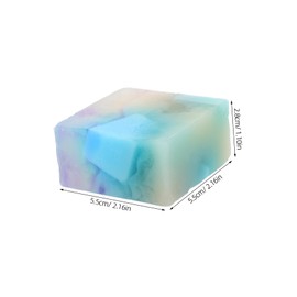 Ipetboom Handmade Soap Natural Soap for Women Men Essential Oil Iceberg Flame Travel Size