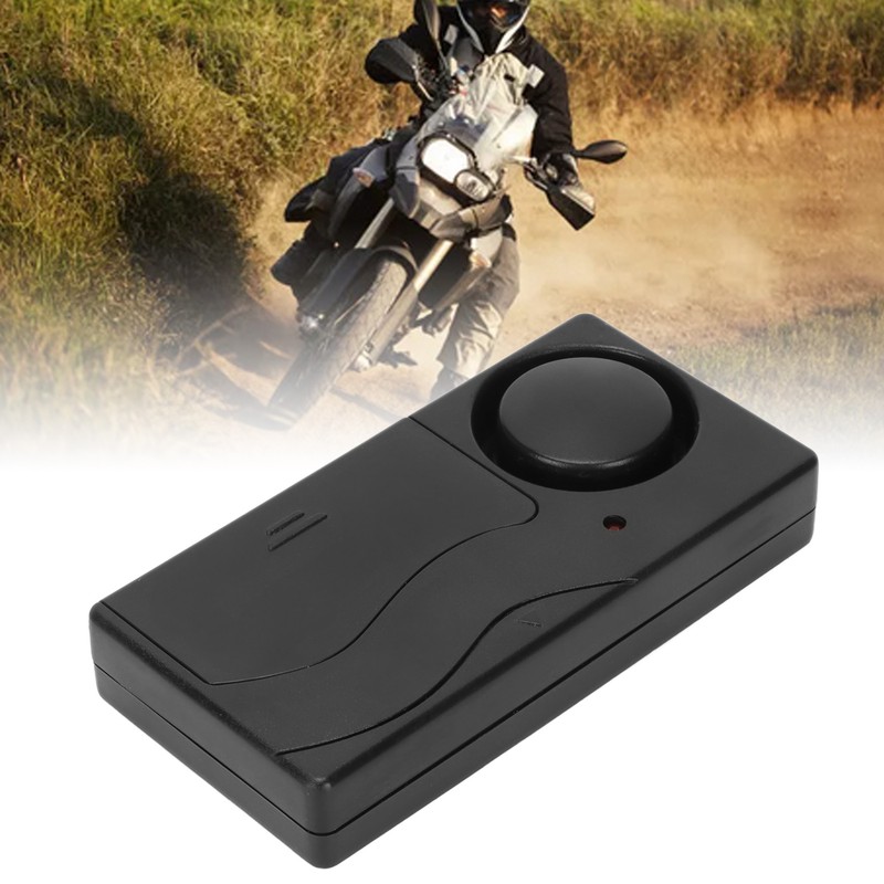 Wireless Vibration Alarm 110dB 10 Level Sensitivity Adjustable Bike Security