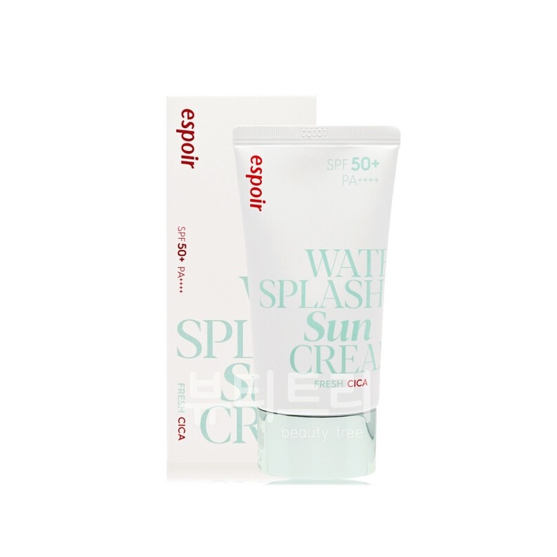 Espoir Water Splash Sun Cream Fresh Cica 60ml / 에스쁘아