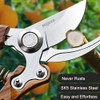 Secateurs, Pruning Shears for Gardening Heavy Duty with Rust Proof