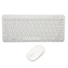 2.4G Wireless Keyboard Mouse Combo 78 Key Retro Round Keycap