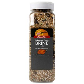 Dizzy Pig BBQ Company Dizzy Pig Mad Max Turkey Brine 36 Oz Bottle All Natural for Poultry 00057-Dizzy 36 Ounce (Pack of 1)