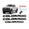 Overlay Emblem 3D Letter Side Door Rear Tailgate Badge Nameplate