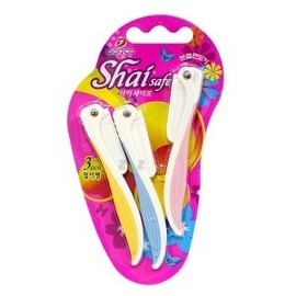 Dorco ShySafe 3-Pack Eyebrow Razor TJ/Eyebrow Razor 3ea