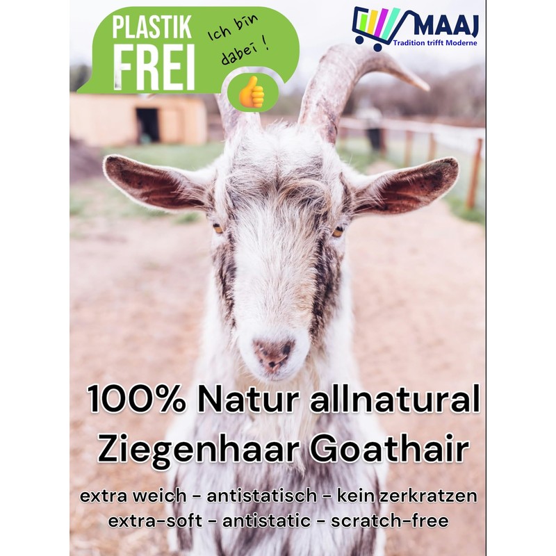 MAAJ Double Radiator Brush 48 cm Goat Hair Very Soft