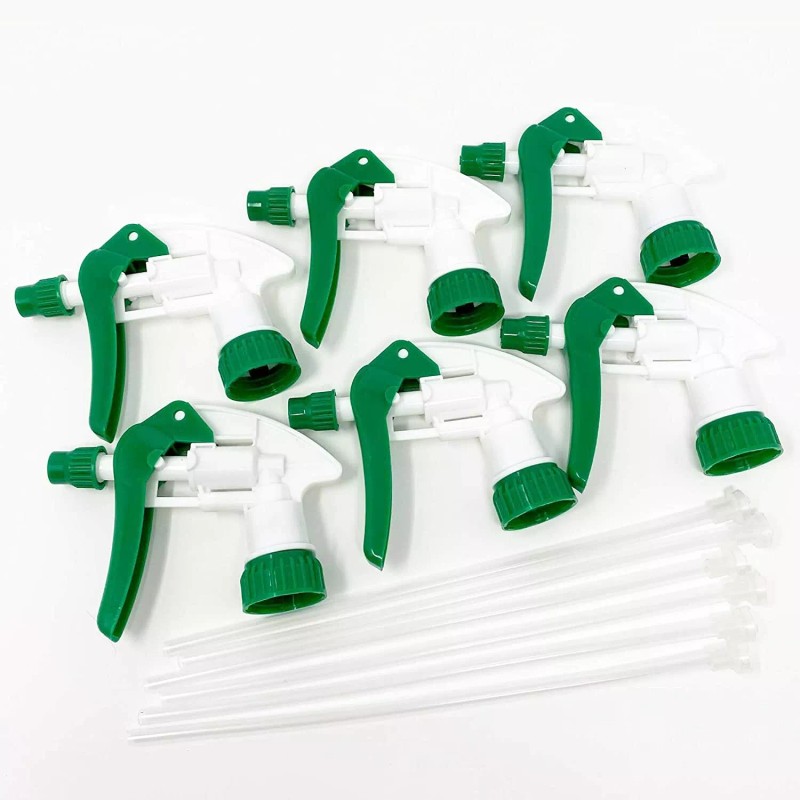CarCarez 6 Pcs Heavy Duty Chemical Resistant Trigger Sprayer Spray