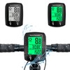 Bike Computer Wired, Bicycle Odometer Wired MPH KM/H Bike Speedometer
