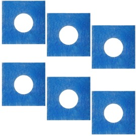 EnixwH Pack of 6 Dust Filter, Air Filter, Replacement Filter, Suitable for Limodor LüFter Limot Ventilation Units Lf/Elf and F/C, F-Lf/5 00010 Lig, 226 x 226 mm, Diameter 95 mm for Bathroom and