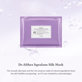 Dr.Althea Premium Squalane silk mask & Conditioning silk maks - 5ae, sheet mask, deep hydration, skin conditioning (Squalane)