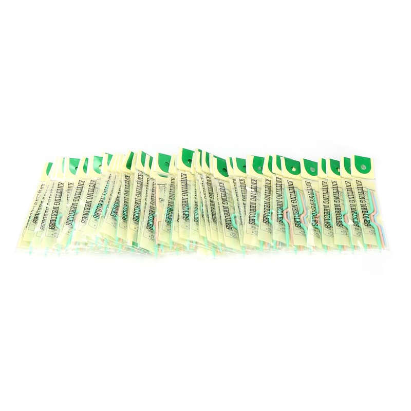 150Pcs Knitting Cable Needles 3 Sizes Smooth Durable Crooked Needle