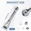VZXZXE Tap Extension 14 cm, 360° Swivel Function, Explosion-proof and