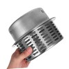 DOITOOL Stainless Steel Range Hood Vent Cover Outdoor Wall Exhaust