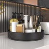 VAEHOLD Lazy Susan Stainless Steel Black Spice Rack Turntable for