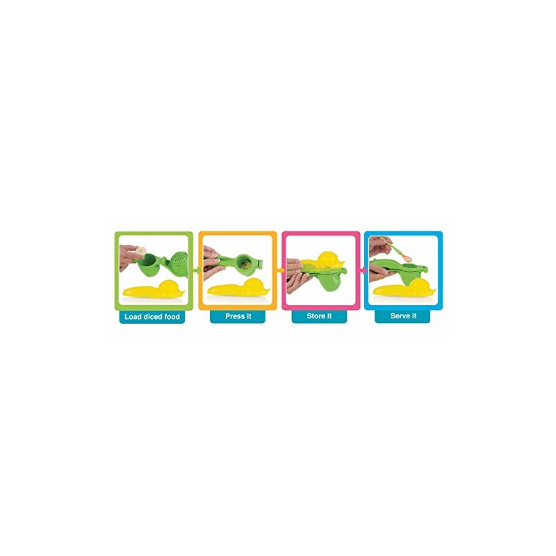 Nuby id5624 – Press Mashed Food or Vegetables with Spoon