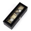 Watch Organizer 6 Slot Dustproof Moistureproof Transparent Window Watch Display