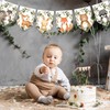 FYSUIMU Baby Shower Banner Forest Animal Eucalyptus Hanging Bunting Garland