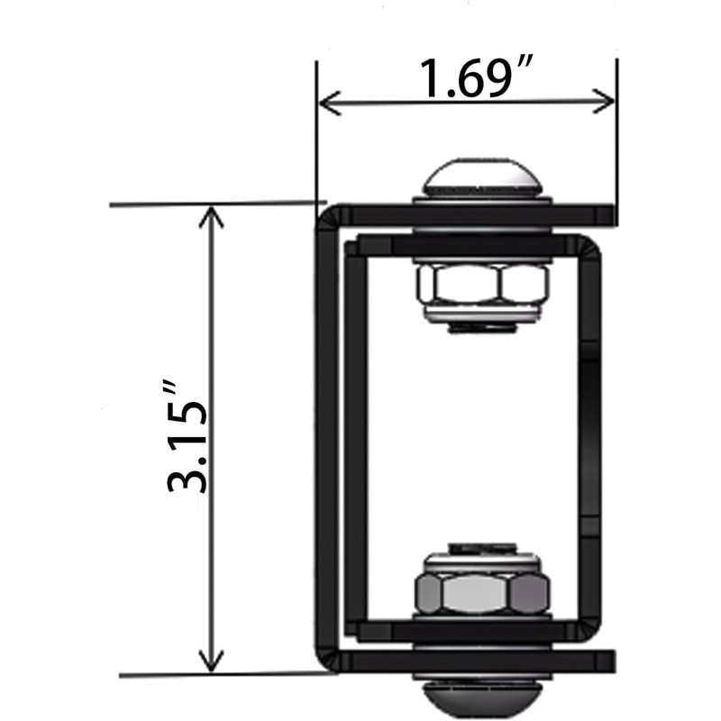 MARSITTER Compatible with 2007-2018 Jeep Wrangler JK/JKU Wrangler Steel Heavy