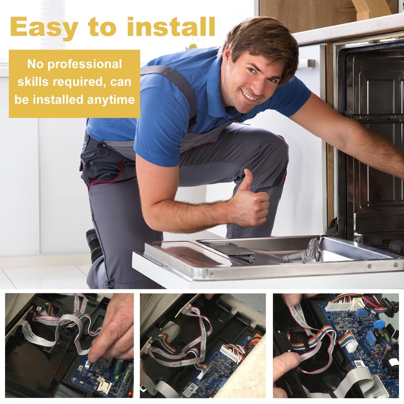 5304517587 Dishwasher Display Board Switch, Dishwasher Control Panel Replacement Part