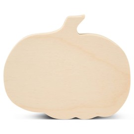 Chunky Wood Pumpkin Cutout 4 x 4-3/4-inch, Pack of 3 Rustic Pumpkin Tiered Tray Decor Fall Thanksgiving Decorations, by Woodpeckers