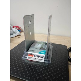 Simpson Strong Tie ABU46Z 1 1 1 ZMAX Galvanized 12-Gauge 4-Inch by 6-Inch...