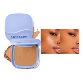 Sace Lady Base Maquillaje Polvo Compacto Matte Spf30+++ 9.5g C07 Miel Calida