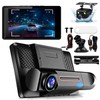 AWCBBT Dashcam Cámara para Auto Coche 2K+1080P 4.0 Pulgadas Pantalla,con