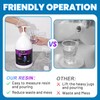 2 Gallon Epoxy Resin with Pumps, Bubble Free Resin Epoxy