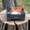 ZDSLASHES Solid Fuel Tablet Pocket Stove, Portable Fire Pit for