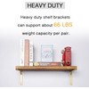 OVOV Heavy Duty Brackets 6inch Set of 4 Wall Mount