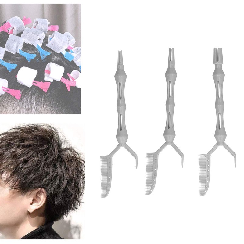 Barber Shop Hair Perm Comb, Hair Styling Perm Tool, Hair