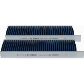 Bosch A8610 Cabin Air Filter + Pro Antibacterial, Effective Against Smelly Gases, Viruses, Mould, Fine Dust and Allergens