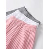 Lala Bear Infant Baby Girl 3 Pack Solid Pants and
