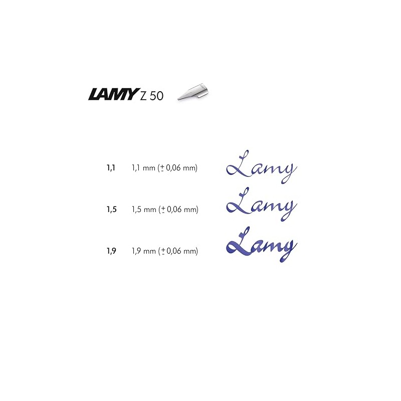 LAMY Z 50 Left-Hander Nib - Steel