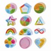 48Pcs Breath Calm for Anxiety Sensory Stickers, Fidget Mindfulness Textured