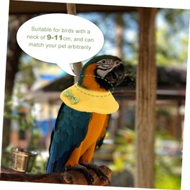 BESPORTBLE Fine Crafted Parrot Neck Collar Pecking Bird Collar Pet Supplies Decorative Easy to Use Random Color
