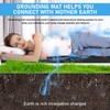 ConBlom Grounding Mat for Bed, Queen Size Earthing Mattress Cover