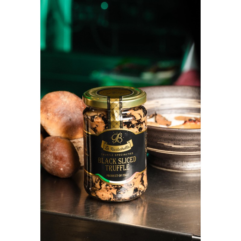 La Rustichella - Black Sliced Truffle - 100% Made in