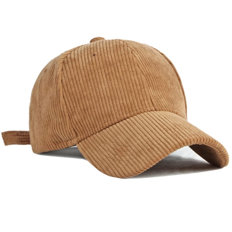 XRDSS Corduroy Baseball Cap Unisex Adjustable Classic Sports Cap Outdoor
