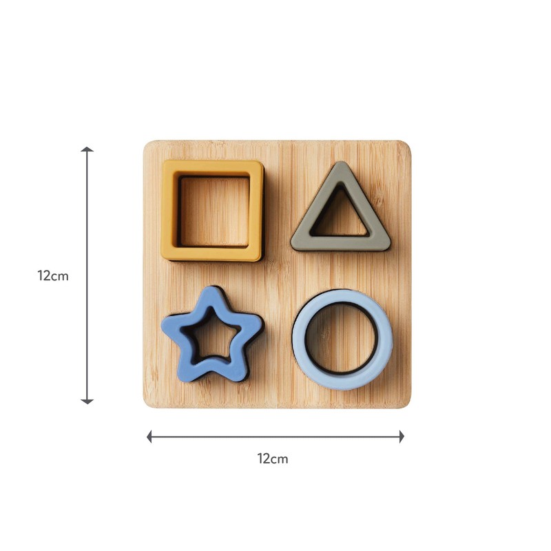 Nuby Shape Sorting Toy, Multicolour, One Size