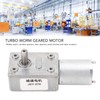 Gear Motor 4‑25kg·cm 12mm Shaft Self Locking Reversible DC 24V