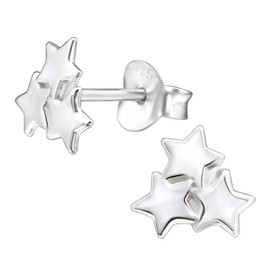 Laimons Women'S-Studs Star in Shiny 925 Sterling Silver