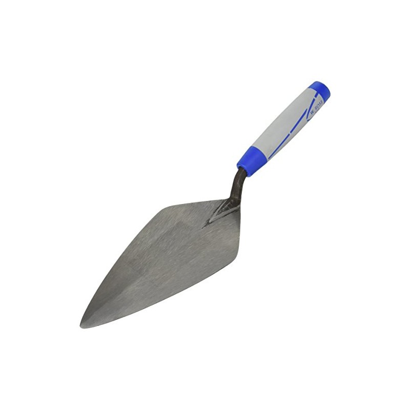 W. Rose RO116-10SH Brick Trowel 10" Narrow London Pattern w/ProForm