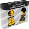 GRUSS & CO Socks Set with "Gib Gas" Motif, Gift