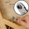 6 Pcs Mini Ratcheting Screwdriver Set, Right Angle Phillips with